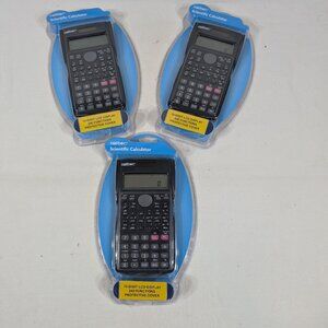 Caliber Scientific Calculators x3 NEW